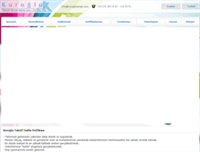 Tablet Screenshot of kuroglutekstil.com